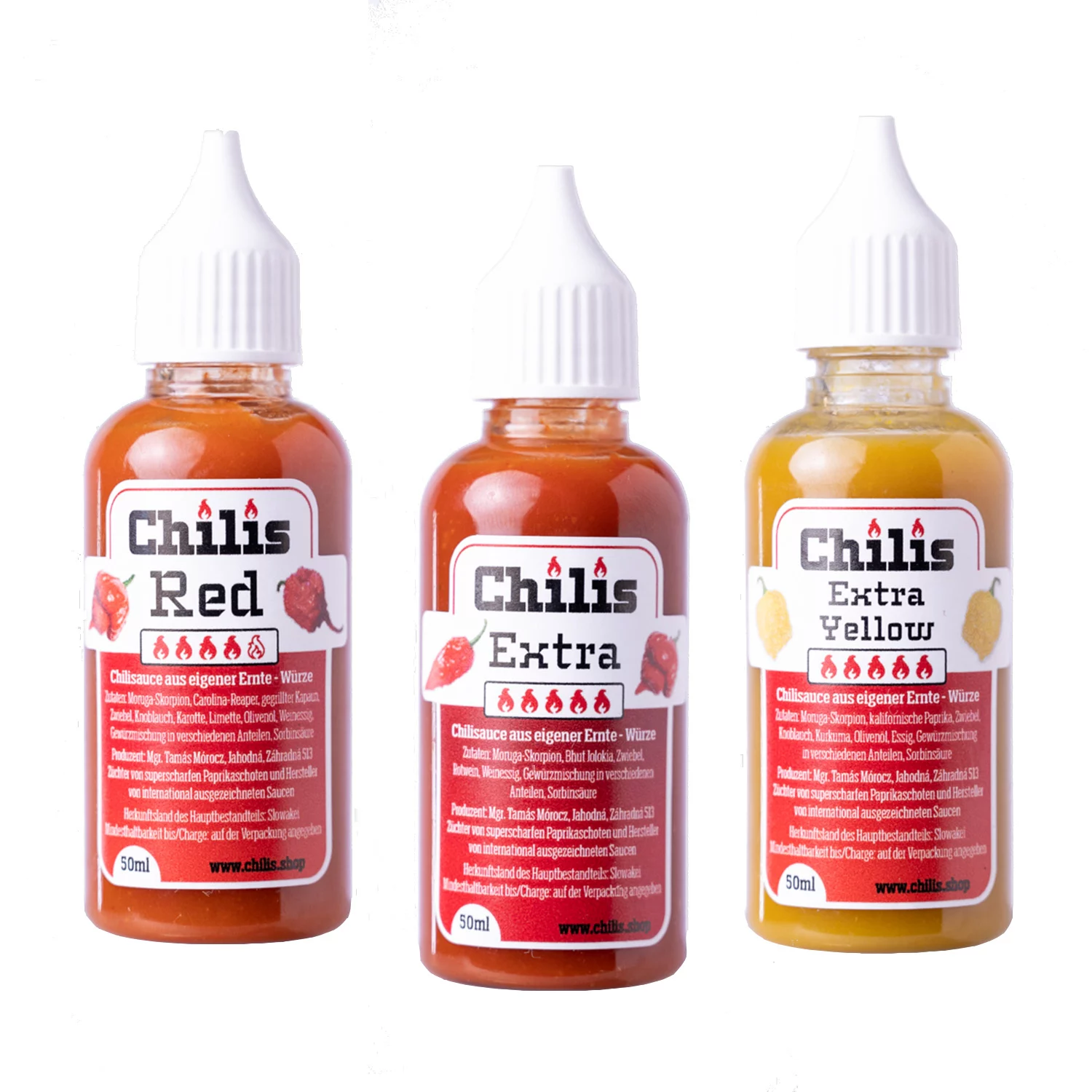 Chili sauces and extracts